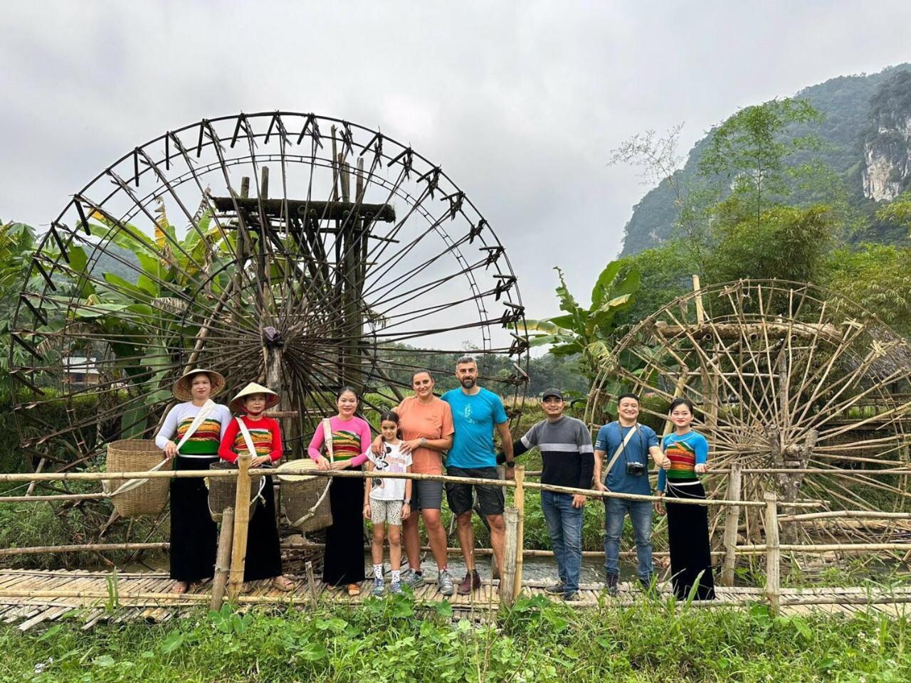 Oh Pu Luong Homestay Huong Ba Thuoc Exterior photo