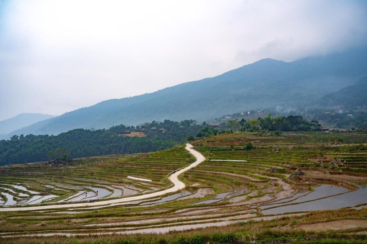 Oh Pu Luong Homestay Huong Ba Thuoc Exterior photo
