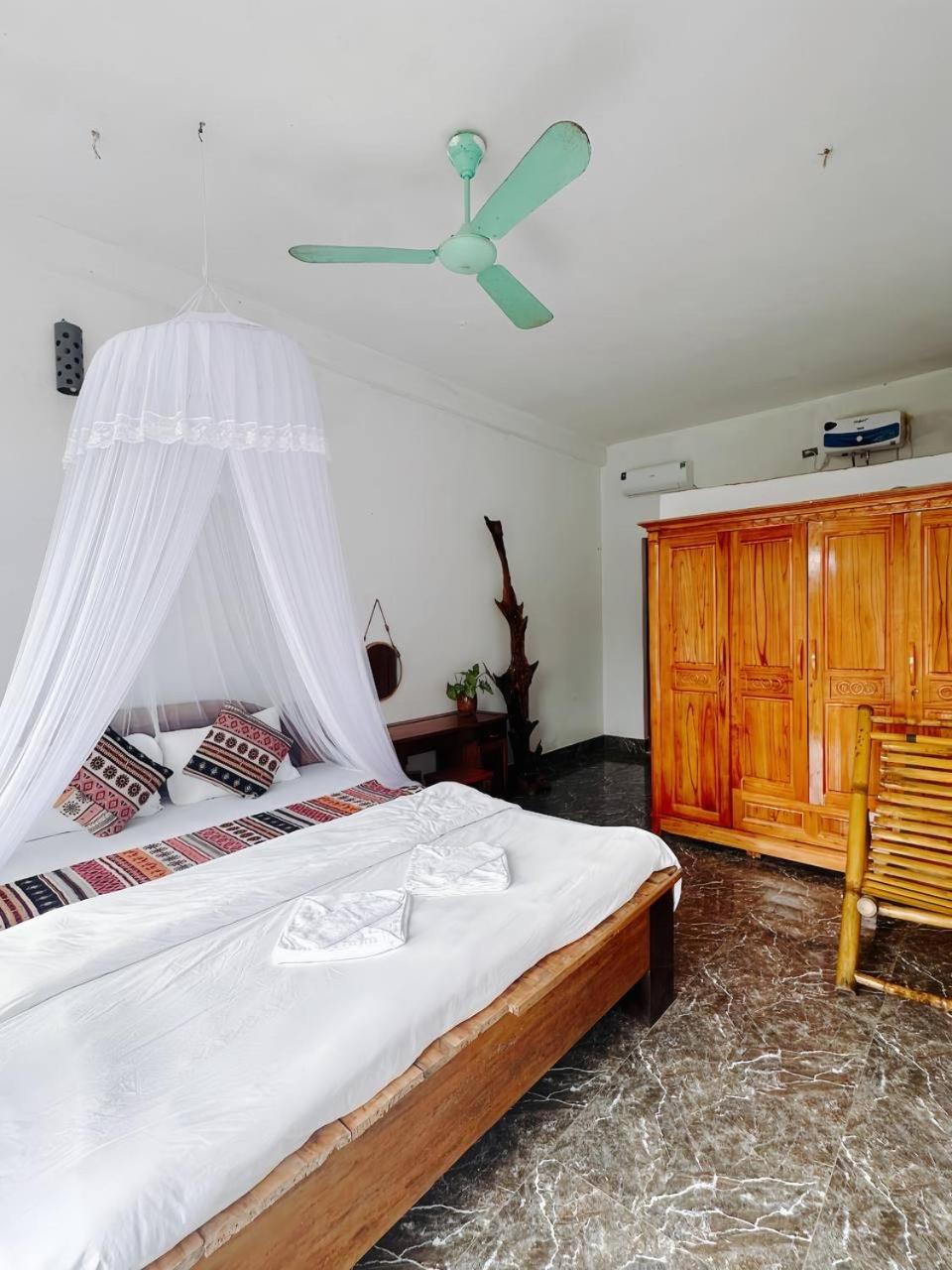 Oh Pu Luong Homestay Huong Ba Thuoc Exterior photo